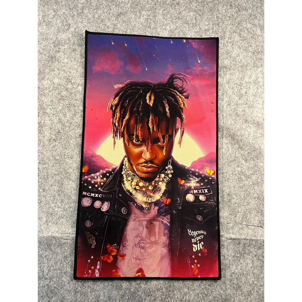 Juice WRLD Legends Never Die Rug Non Slip Back